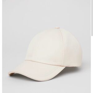 Alo satin hat cream
